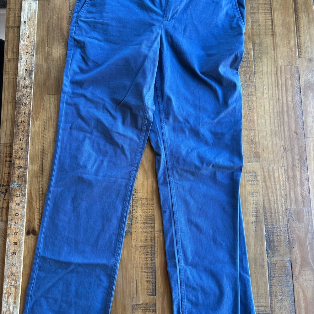 Blue Casual Pants